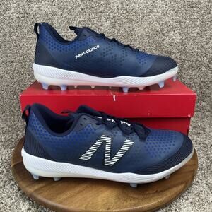 New Balance FuelCell Comp V3 Baseball Cleats Men's Size 15 Blue White Shoes